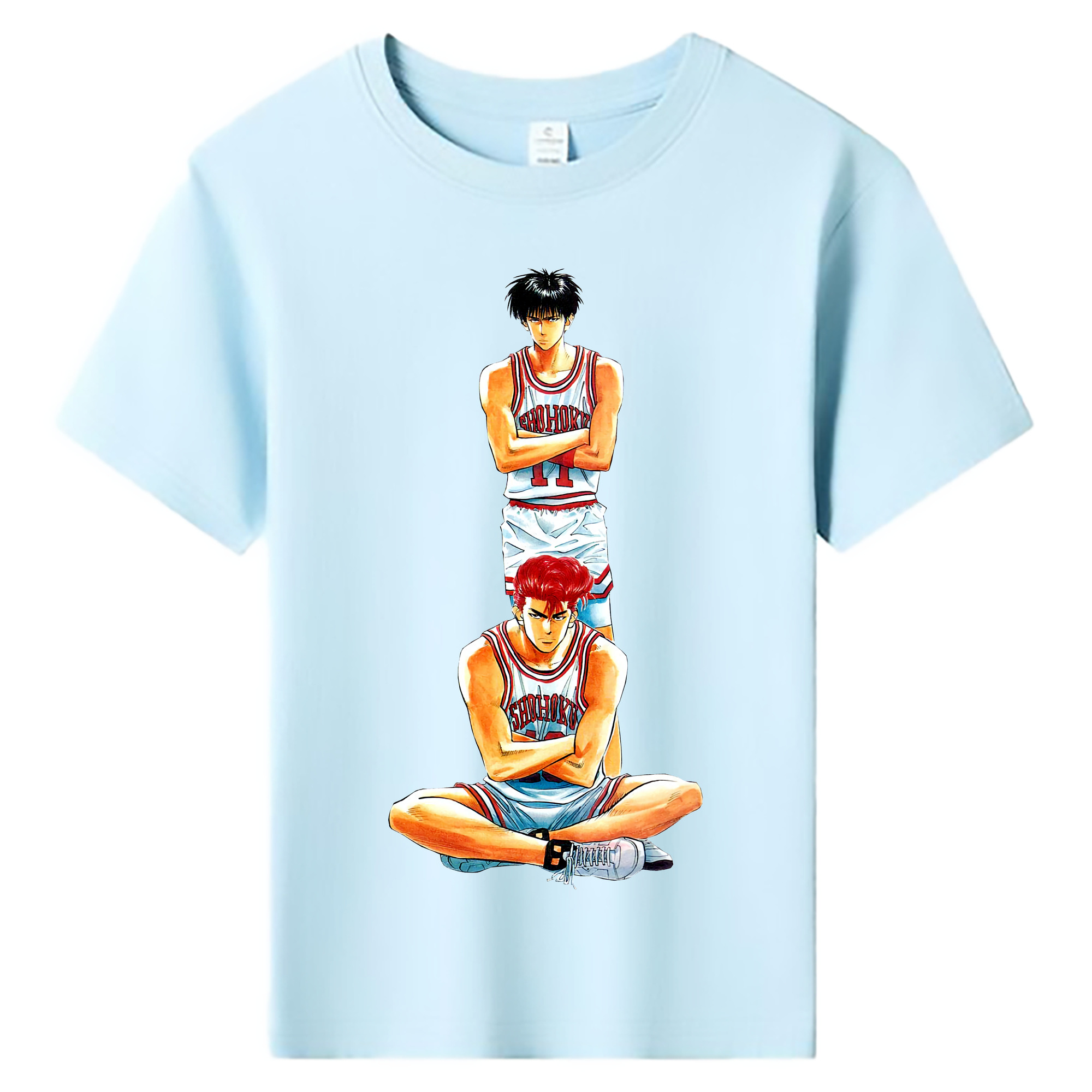 （画像用） SLAM DUNK／スラムダンク 綿100％キッズTシャツ（フロントプリント）